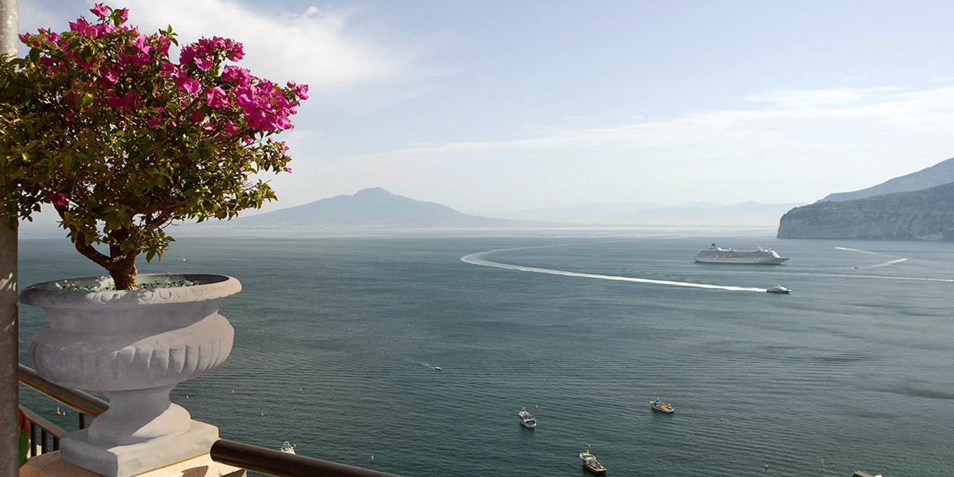 Panorama dall'Hotel Bristol