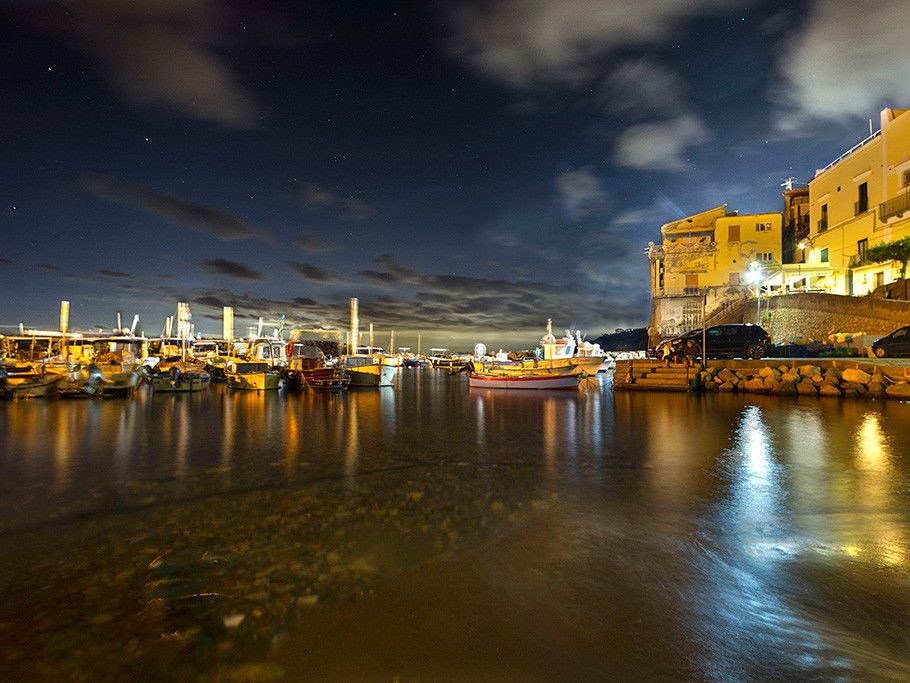 Marina Grande Sorrento di notte