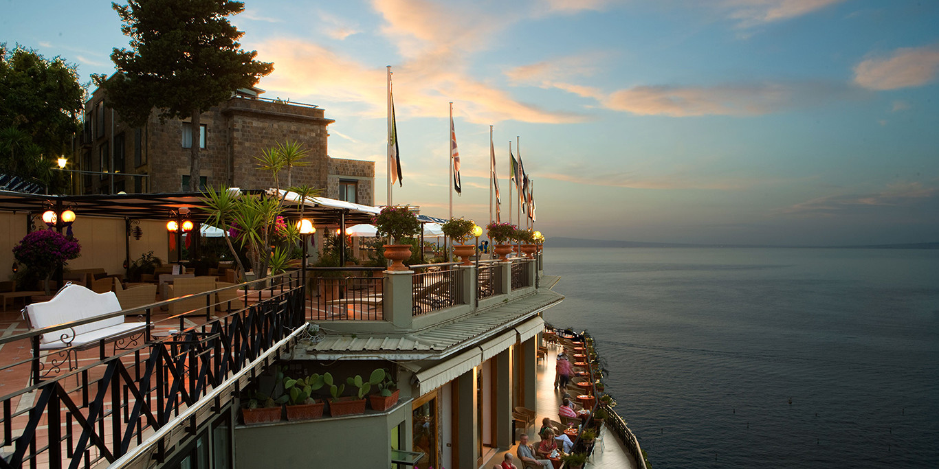 Panorama dall'Hotel Bristol